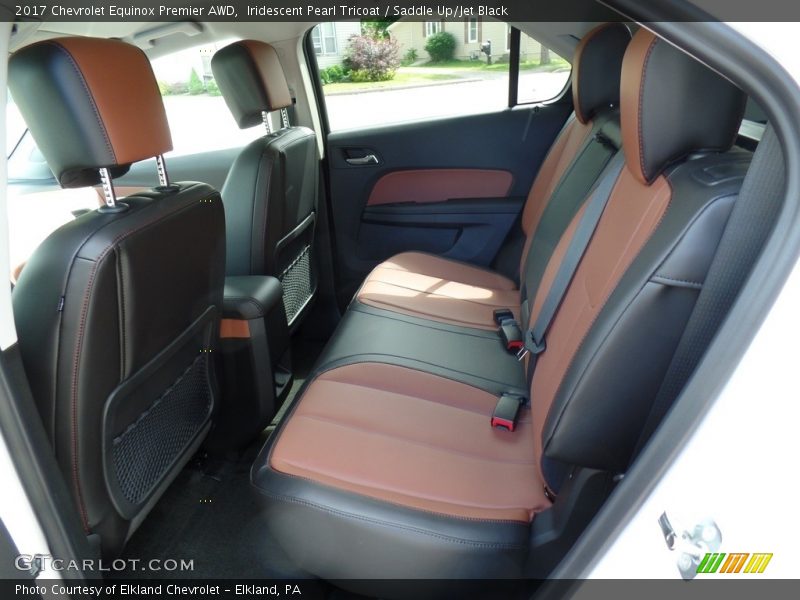 Iridescent Pearl Tricoat / Saddle Up/Jet Black 2017 Chevrolet Equinox Premier AWD