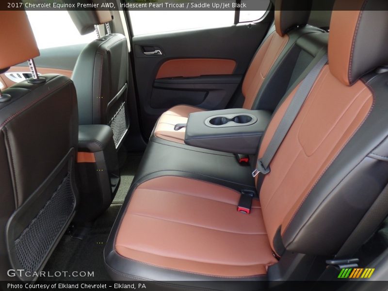 Iridescent Pearl Tricoat / Saddle Up/Jet Black 2017 Chevrolet Equinox Premier AWD