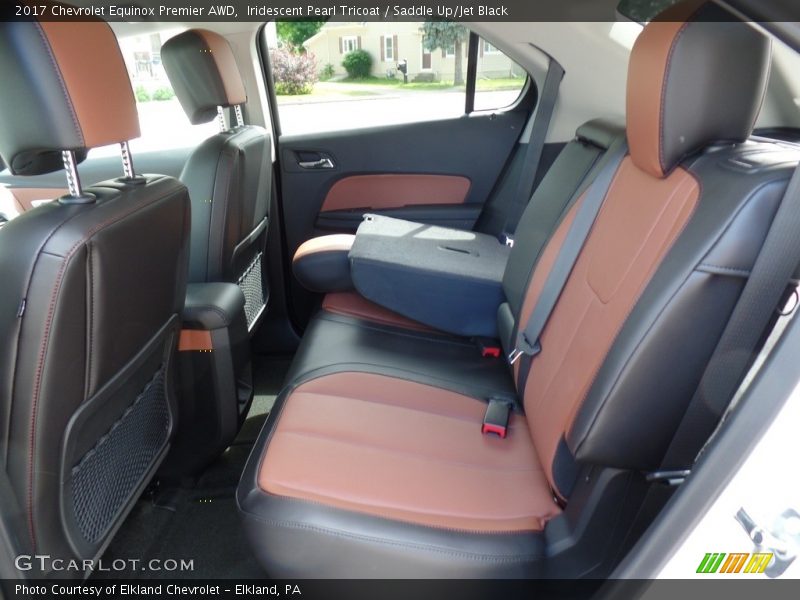 Iridescent Pearl Tricoat / Saddle Up/Jet Black 2017 Chevrolet Equinox Premier AWD