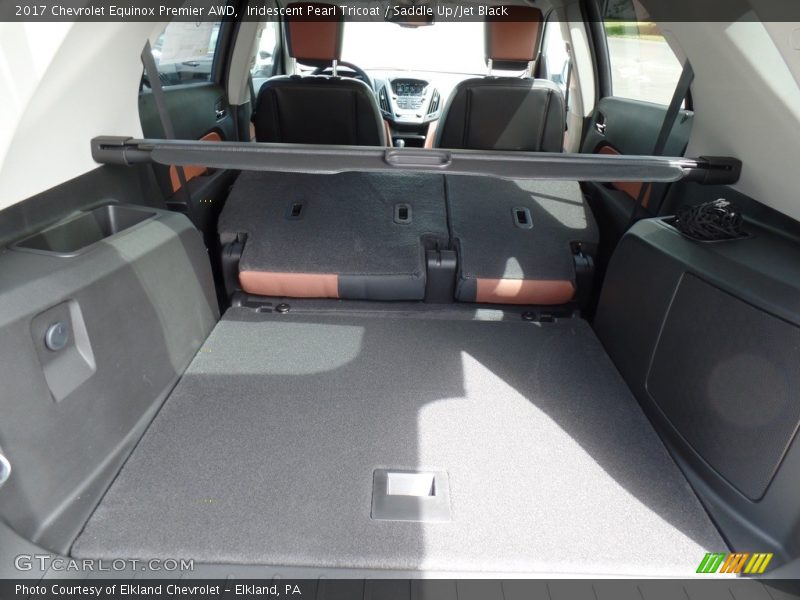 Iridescent Pearl Tricoat / Saddle Up/Jet Black 2017 Chevrolet Equinox Premier AWD