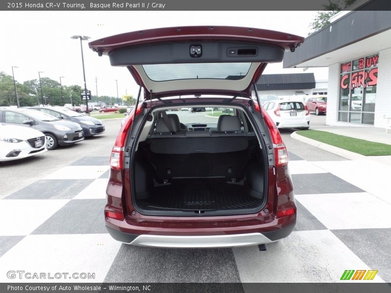 Basque Red Pearl II / Gray 2015 Honda CR-V Touring