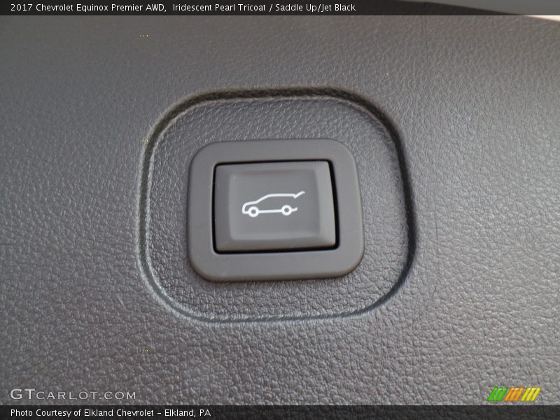 Iridescent Pearl Tricoat / Saddle Up/Jet Black 2017 Chevrolet Equinox Premier AWD