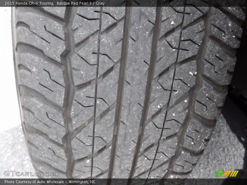 Basque Red Pearl II / Gray 2015 Honda CR-V Touring