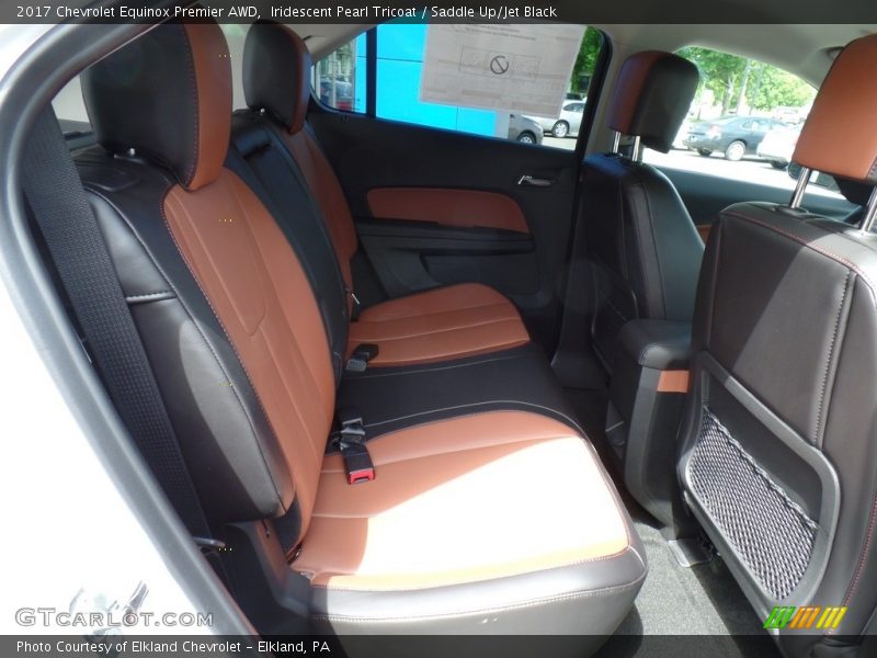 Iridescent Pearl Tricoat / Saddle Up/Jet Black 2017 Chevrolet Equinox Premier AWD