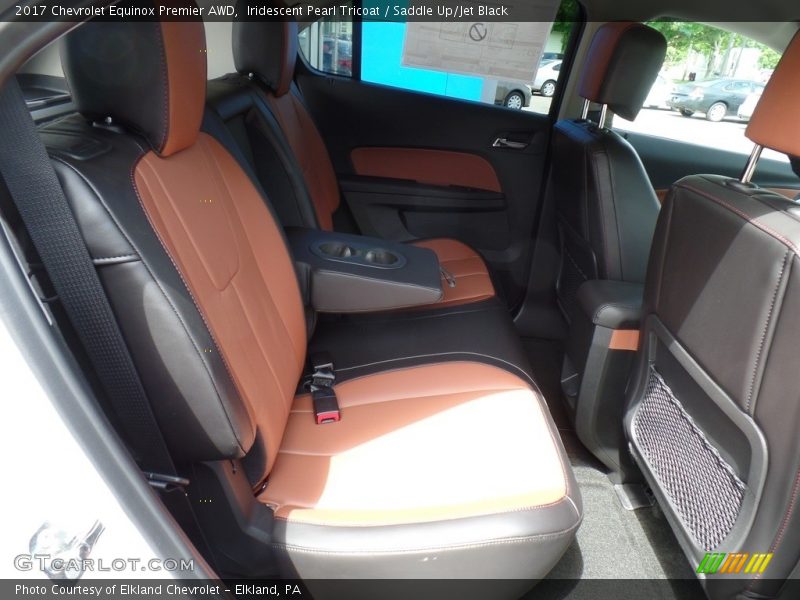 Iridescent Pearl Tricoat / Saddle Up/Jet Black 2017 Chevrolet Equinox Premier AWD