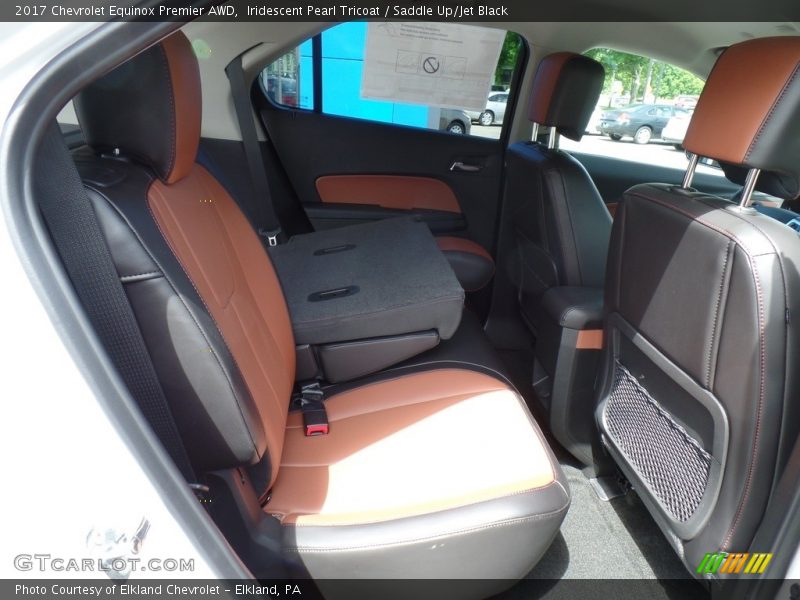 Iridescent Pearl Tricoat / Saddle Up/Jet Black 2017 Chevrolet Equinox Premier AWD