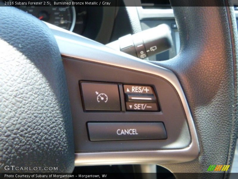 Burnished Bronze Metallic / Gray 2016 Subaru Forester 2.5i