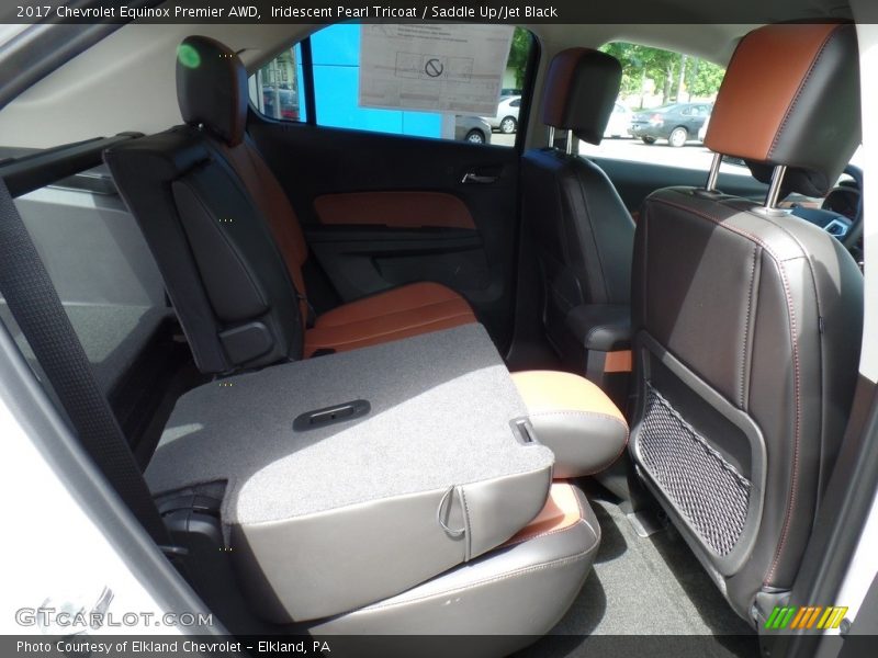 Iridescent Pearl Tricoat / Saddle Up/Jet Black 2017 Chevrolet Equinox Premier AWD