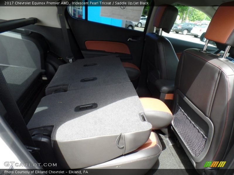 Iridescent Pearl Tricoat / Saddle Up/Jet Black 2017 Chevrolet Equinox Premier AWD