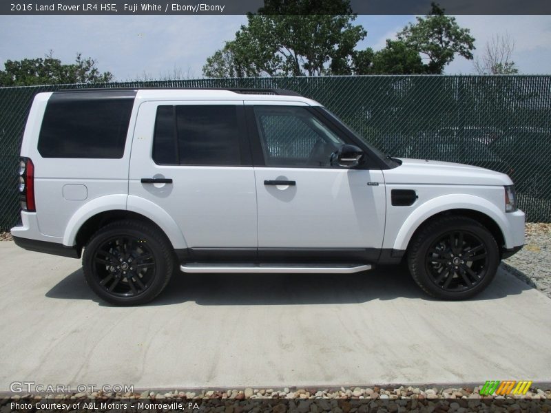 Fuji White / Ebony/Ebony 2016 Land Rover LR4 HSE