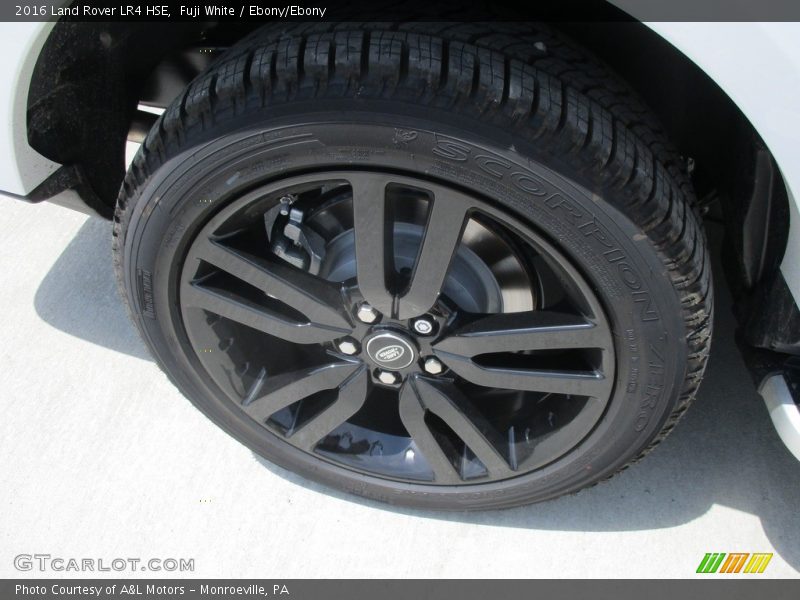 Fuji White / Ebony/Ebony 2016 Land Rover LR4 HSE