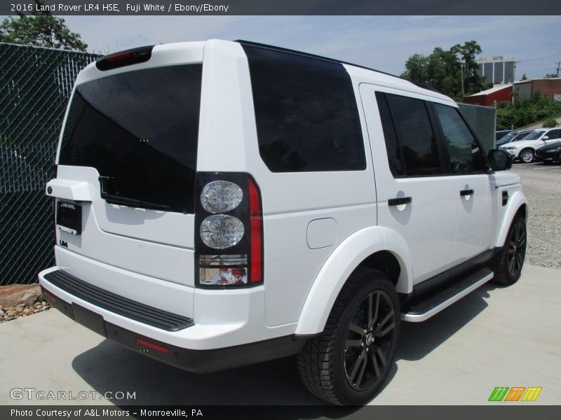 Fuji White / Ebony/Ebony 2016 Land Rover LR4 HSE
