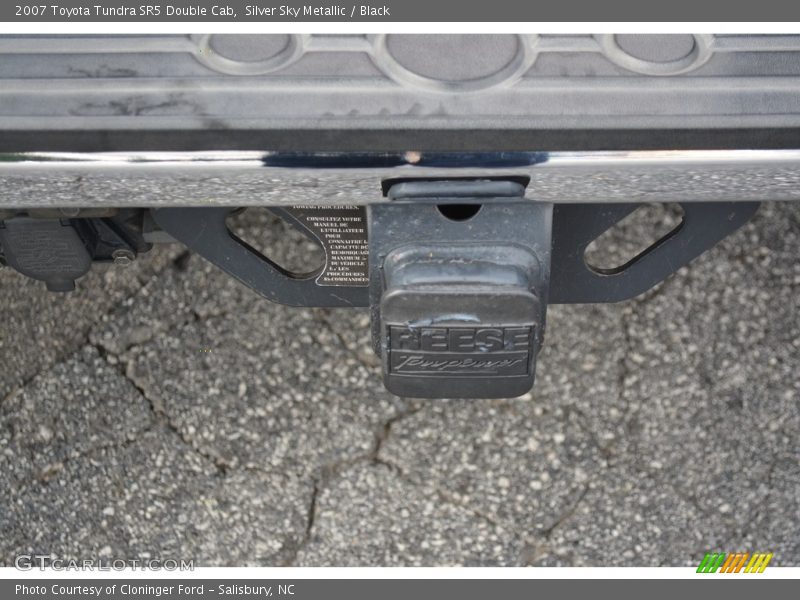 Silver Sky Metallic / Black 2007 Toyota Tundra SR5 Double Cab