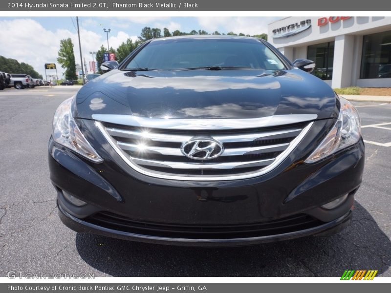Phantom Black Metallic / Black 2014 Hyundai Sonata Limited 2.0T
