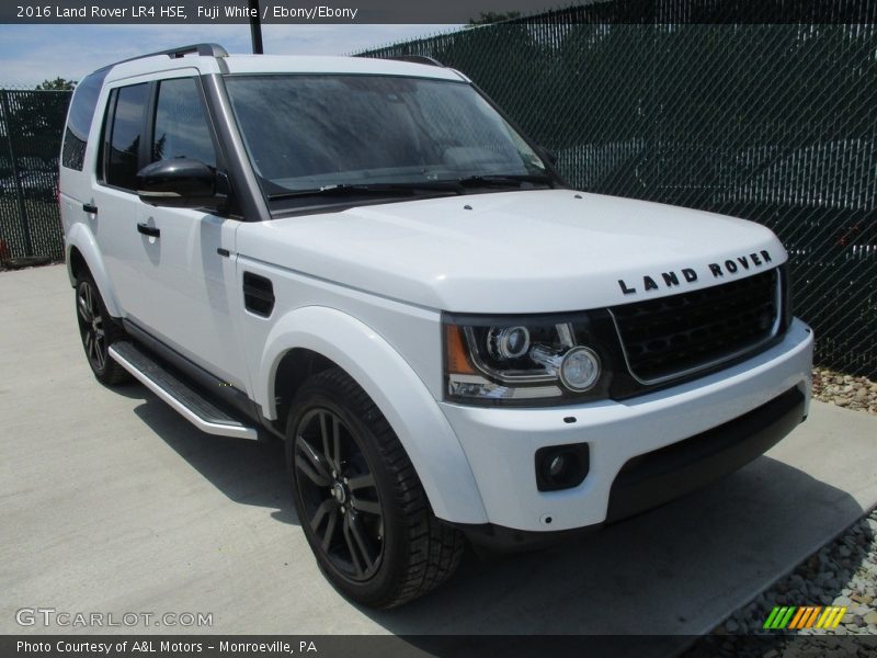 Fuji White / Ebony/Ebony 2016 Land Rover LR4 HSE