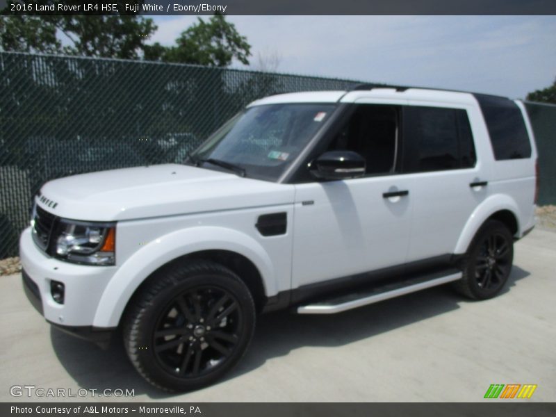 Fuji White / Ebony/Ebony 2016 Land Rover LR4 HSE