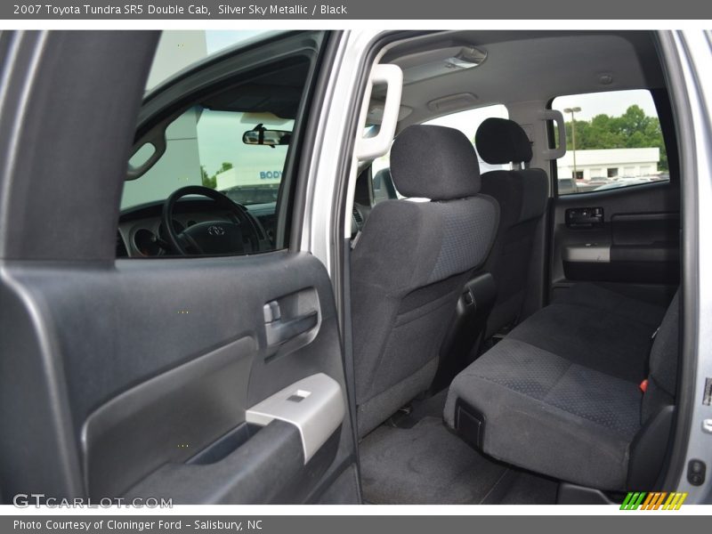 Silver Sky Metallic / Black 2007 Toyota Tundra SR5 Double Cab