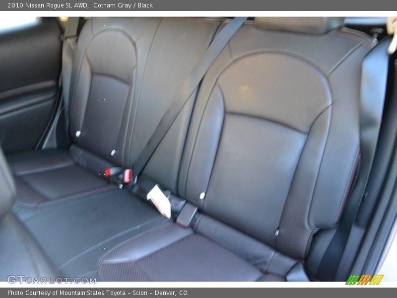 Gotham Gray / Black 2010 Nissan Rogue SL AWD