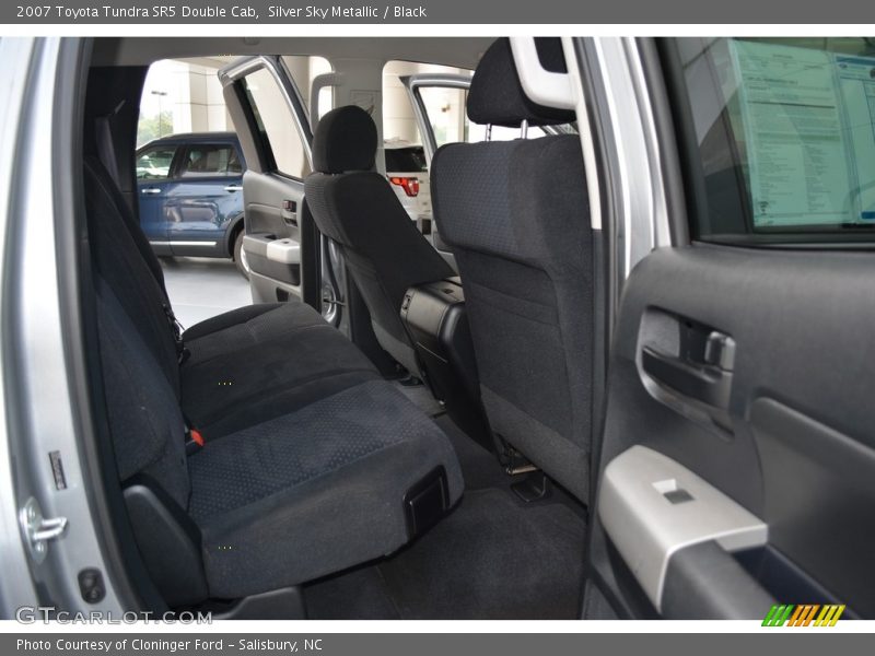 Silver Sky Metallic / Black 2007 Toyota Tundra SR5 Double Cab