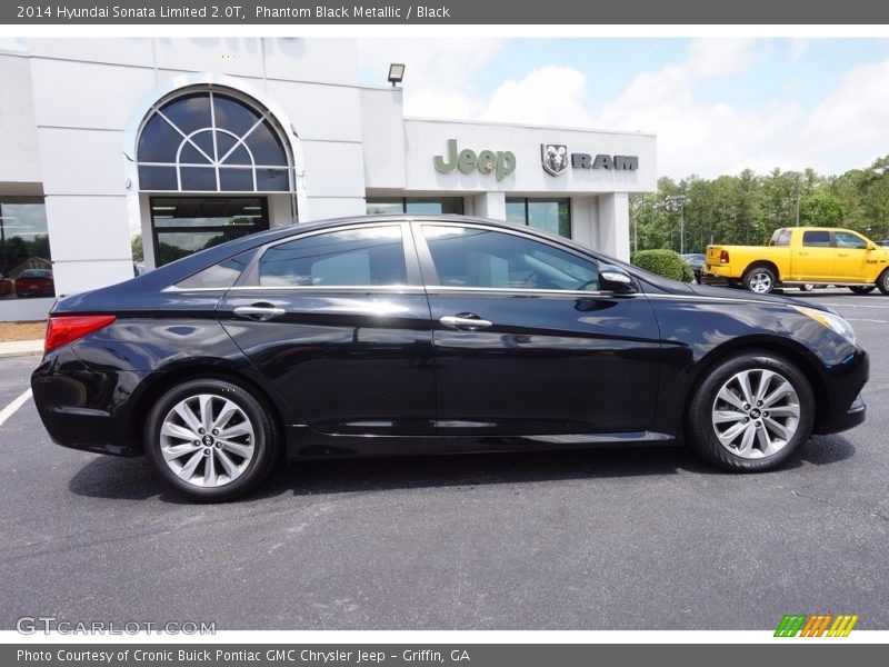 Phantom Black Metallic / Black 2014 Hyundai Sonata Limited 2.0T