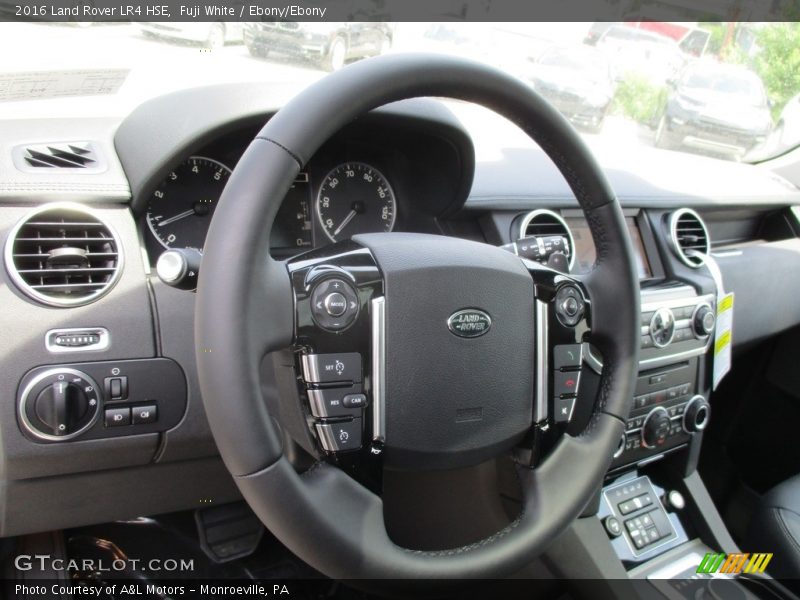 Fuji White / Ebony/Ebony 2016 Land Rover LR4 HSE