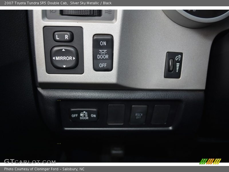 Silver Sky Metallic / Black 2007 Toyota Tundra SR5 Double Cab