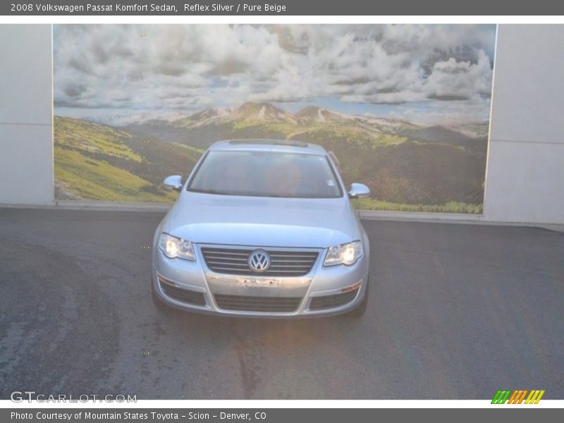 Reflex Silver / Pure Beige 2008 Volkswagen Passat Komfort Sedan