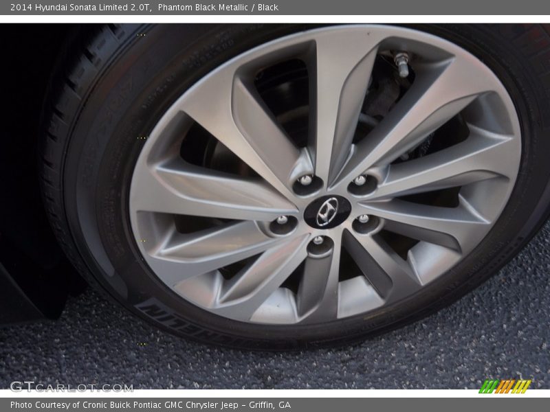 Phantom Black Metallic / Black 2014 Hyundai Sonata Limited 2.0T