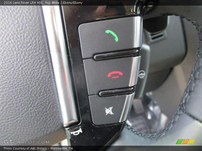 Fuji White / Ebony/Ebony 2016 Land Rover LR4 HSE