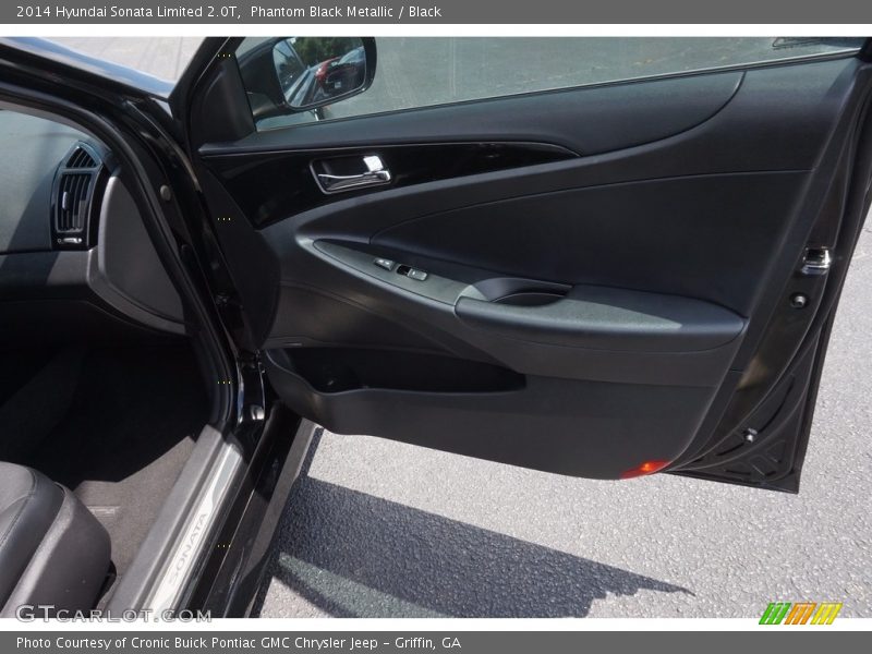 Phantom Black Metallic / Black 2014 Hyundai Sonata Limited 2.0T