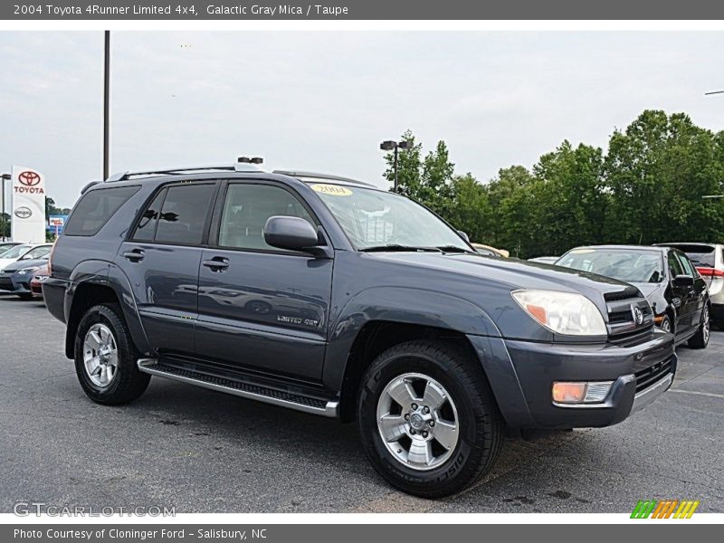 Galactic Gray Mica / Taupe 2004 Toyota 4Runner Limited 4x4