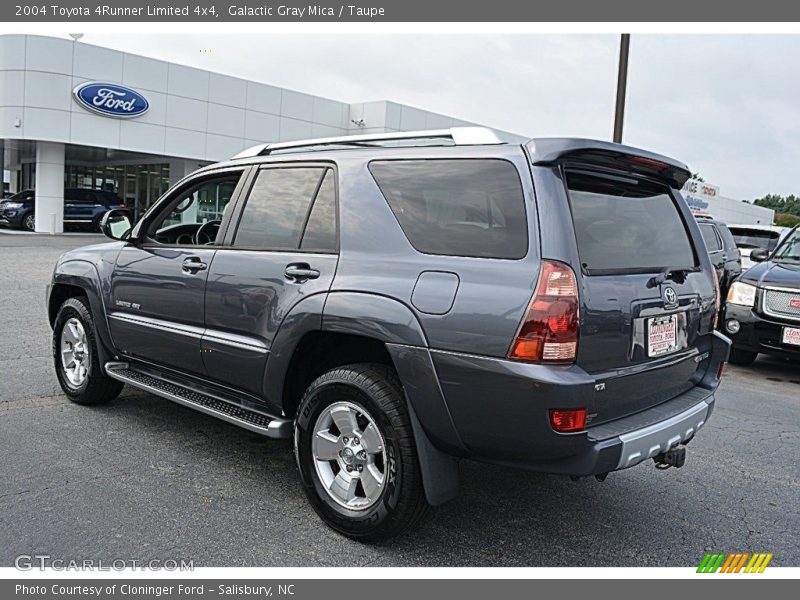 Galactic Gray Mica / Taupe 2004 Toyota 4Runner Limited 4x4