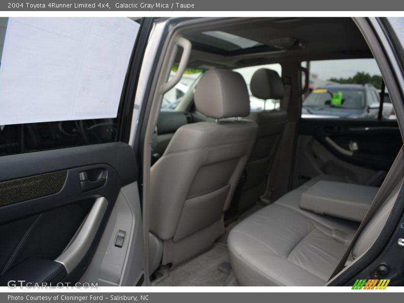 Galactic Gray Mica / Taupe 2004 Toyota 4Runner Limited 4x4