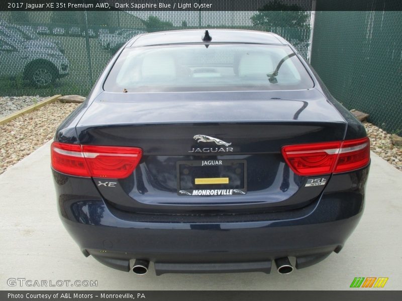 Dark Sapphire Blue / Light Oyster 2017 Jaguar XE 35t Premium AWD