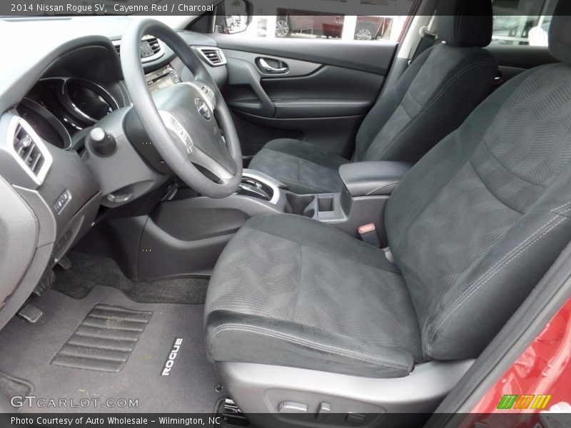 Cayenne Red / Charcoal 2014 Nissan Rogue SV