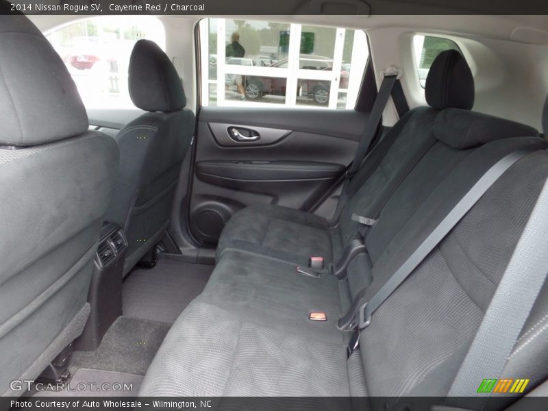 Cayenne Red / Charcoal 2014 Nissan Rogue SV