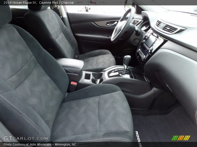 Cayenne Red / Charcoal 2014 Nissan Rogue SV