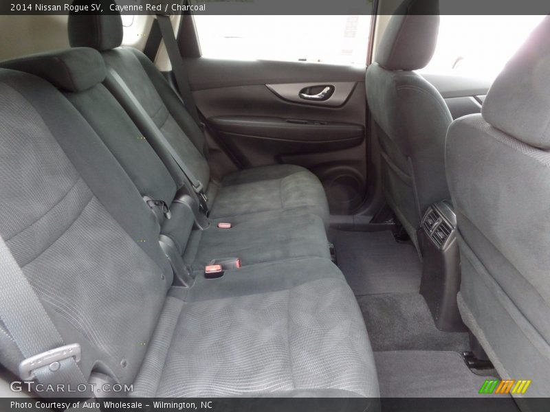 Cayenne Red / Charcoal 2014 Nissan Rogue SV