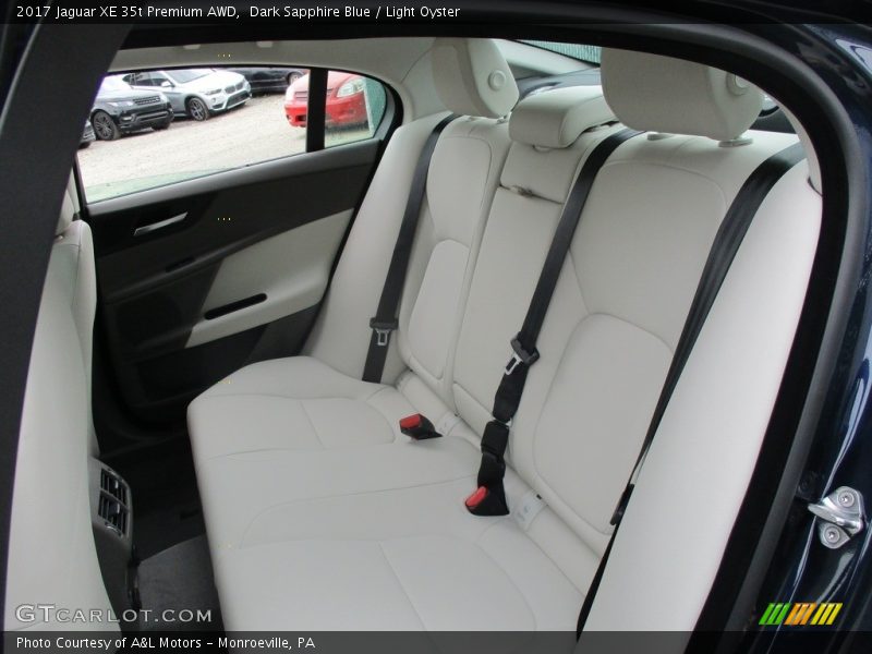Rear Seat of 2017 XE 35t Premium AWD
