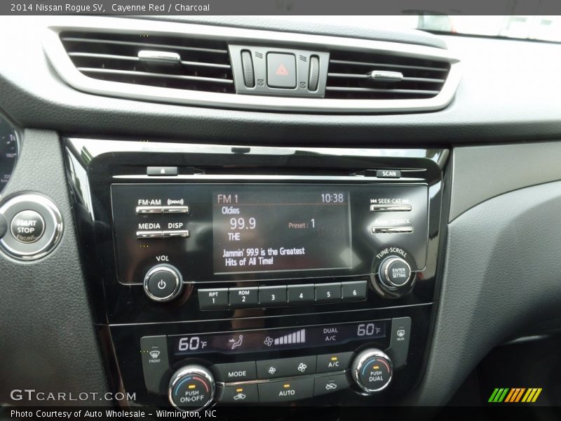 Cayenne Red / Charcoal 2014 Nissan Rogue SV