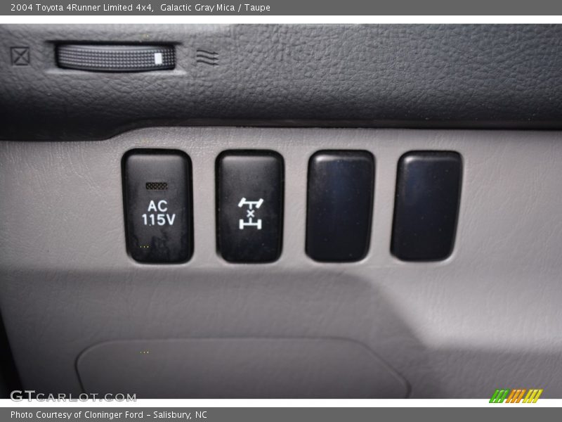 Galactic Gray Mica / Taupe 2004 Toyota 4Runner Limited 4x4
