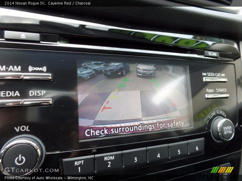 Cayenne Red / Charcoal 2014 Nissan Rogue SV