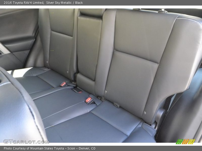 Silver Sky Metallic / Black 2016 Toyota RAV4 Limited