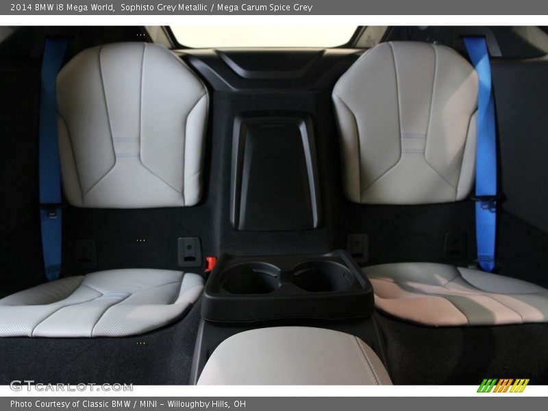 Sophisto Grey Metallic / Mega Carum Spice Grey 2014 BMW i8 Mega World