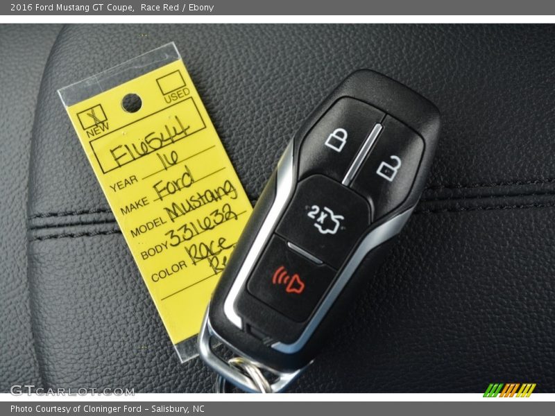 Race Red / Ebony 2016 Ford Mustang GT Coupe