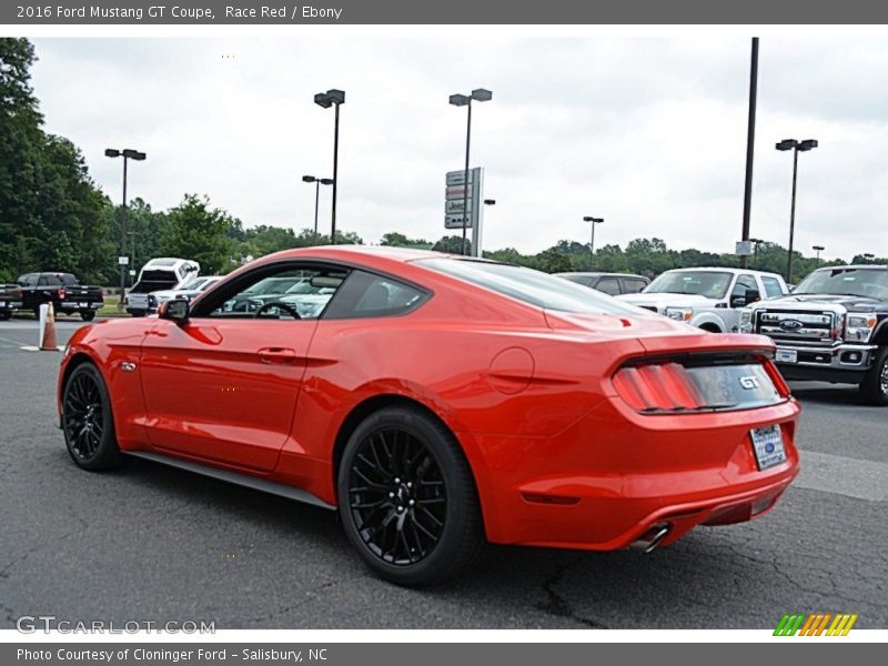 Race Red / Ebony 2016 Ford Mustang GT Coupe