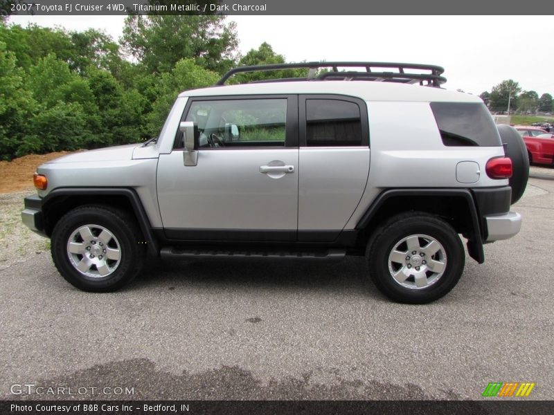 Titanium Metallic / Dark Charcoal 2007 Toyota FJ Cruiser 4WD