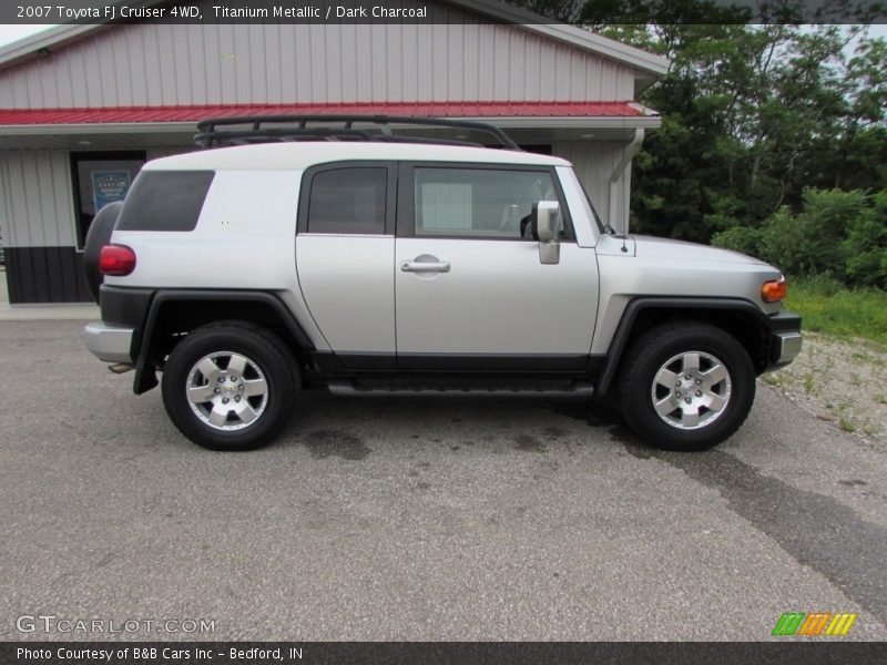 Titanium Metallic / Dark Charcoal 2007 Toyota FJ Cruiser 4WD