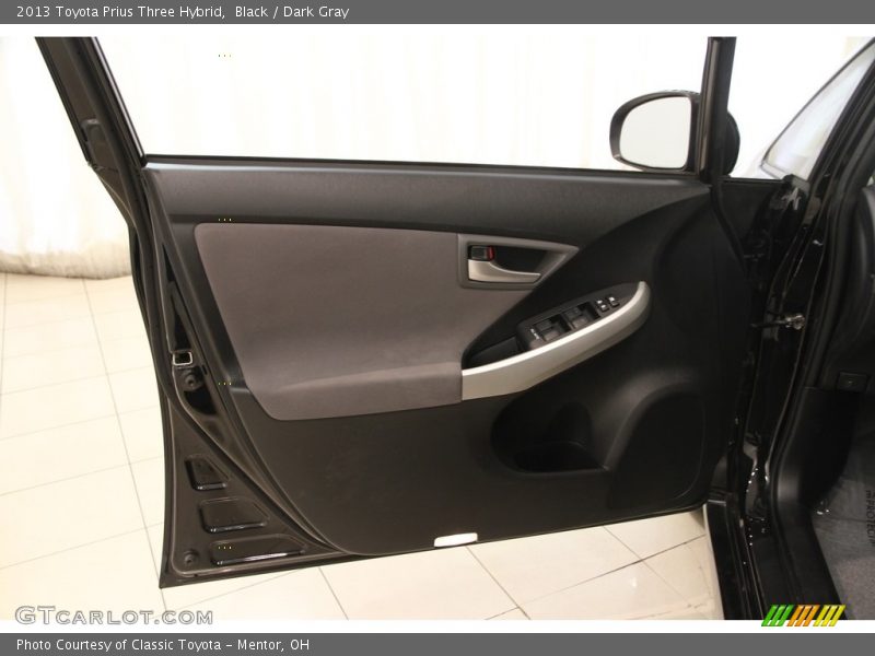 Black / Dark Gray 2013 Toyota Prius Three Hybrid