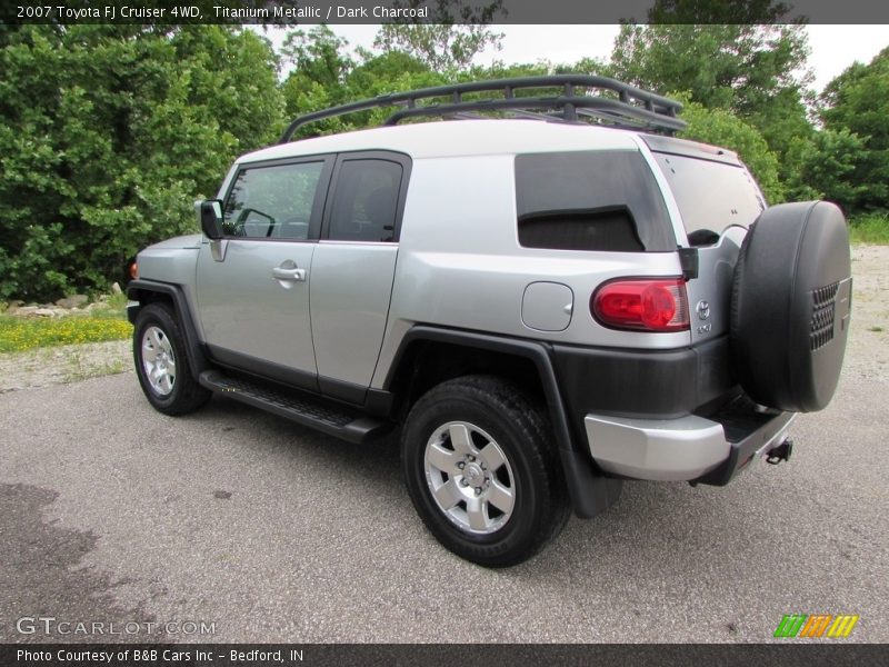 Titanium Metallic / Dark Charcoal 2007 Toyota FJ Cruiser 4WD